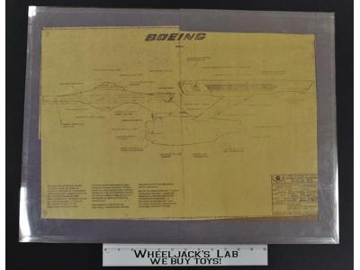 USS Enterprise Profile Blueprints Boeing by Pocket Books Poster