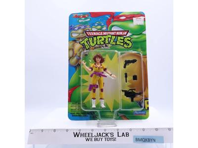 April Teenage Mutant Ninja Turtles TMNT 1992 Playmates NEW MOSC UNPUNCHED