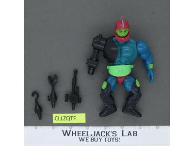 Trap Jaw 100% Complete Masters of the Universe He-Man MOTU 1983 Mattel Figure