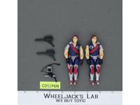 Tomax & Xamot V1 100% Complete G.I. Joe 1985 Hasbro Vintage Action Figure