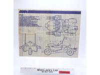 Cobra Stun 1986 ORIGINAL Instructions / Blueprints G.I. Joe Hasbro Action Figure
