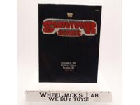 WWF Survivor Series Event Program November 26 1987 ORIGINAL