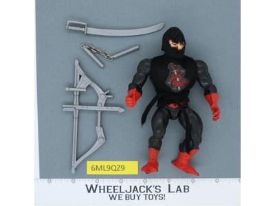 Ninjor 100% Complete He-Man Masters of the Universe MOTU 1987 Mattel Vintage