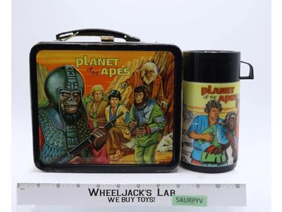 Planet of Apes Metal Lunchbox w/ Thermos 1974 King-Seeley Aladdin Ind. Vintage