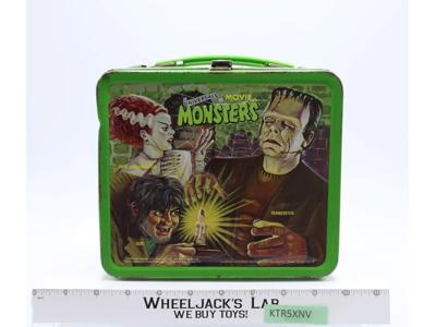 Universal's Movie Monsters Metal Lunchbox ONLY 1979 Aladdin Ind Dracula Wolfman