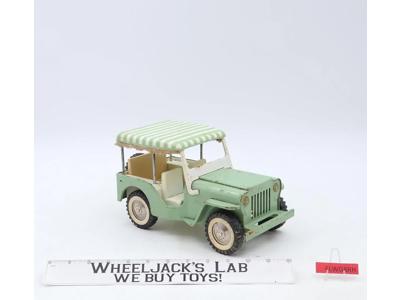 Jeep Surrey W/ Sun Cover No. 2140 Outdoor Living Set Pressed Steel 1963 Tonka