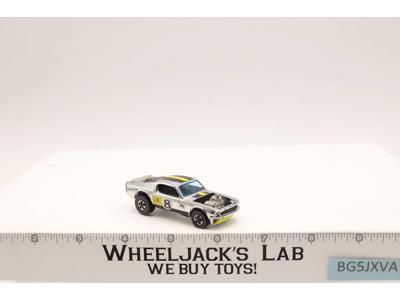 Mustang Boss Hoss Chrome Silver Club 1969 Redline Hot Wheels Mattel Vintage RL
