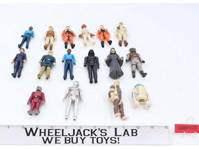 Lot of 16 (#5) Star Wars 1970s-1980s Kenner Vintage Action Figures