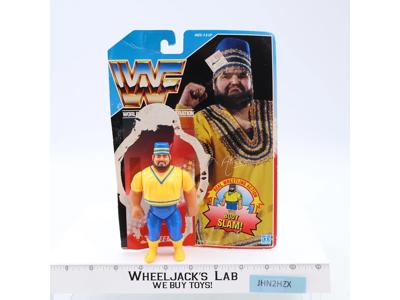 Akeem W/CARDBACK 100% Complete 1991 WWF Wrestling Hasbro Action Figures