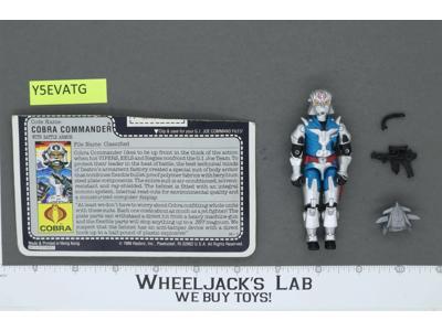 Cobra Commander V3 100% Complete G.I. Joe 1987 Hasbro Vintage Action Figure