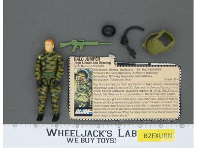Rip Cord V1 100% Complete G.I. Joe 1984 Hasbro Vintage Action Figure