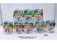 Lot of 8 Super Mario Character Cars Hot Wheels 2019 Mattel Nintendo