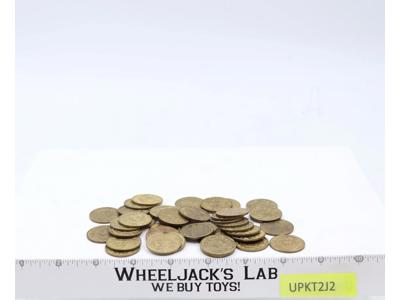 Lot of 39 Pac-Man Arcade Tokens Coins World's Fair Video Expo 1982 Atari Vintage