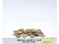 Lot of 39 Pac-Man Arcade Tokens Coins World's Fair Video Expo 1982 Atari Vintage