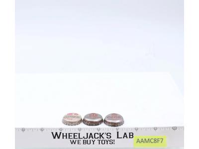Lot of 3 Coca Cola Win Atari Bottle Caps 1983 Vintage