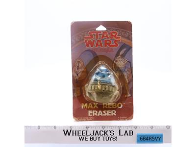 Max Rebo Eraser Star Wars ROTJ 1983 Butterfly Originals 2" Eraser NEW SEALED