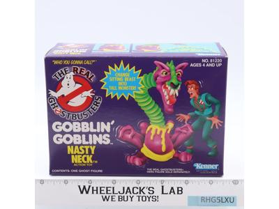 Nasty Neck Gobblin' Gobblins The Real Ghostbusters 1986 Kenner NEW SEALED