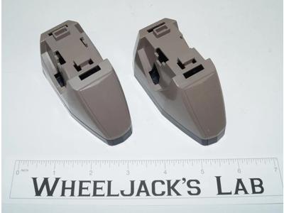 Omega Supreme 2x Foot Track Leg Armor Part 1985 G1 Transformers Vintage Hasbro