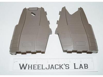 Omega Supreme A + B Track Leg Armor Part 1985 G1 Transformers Vintage Hasbro