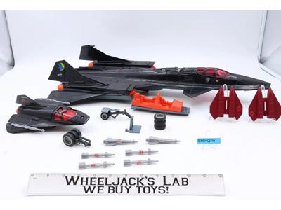 Cobra Night Raven S3P 100% Complete GI Joe 1986 Hasbro Action Figure Vehicle