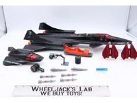 Cobra Night Raven S3P 100% Complete GI Joe 1986 Hasbro Action Figure Vehicle