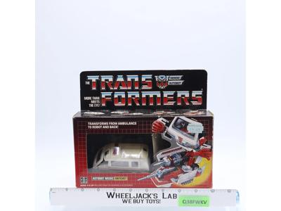 Ratchet 100% Complete W/BOX & INSERT 1985 Vintage Hasbro G1 Transformers