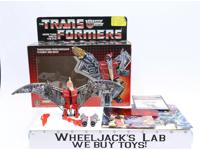 Swoop 100% Complete W/BOX 1985 Vintage Hasbro G1 Transformers Action Figure