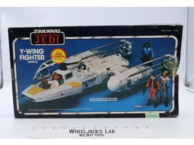 Y-Wing Fighter Complete W/Box Star Wars ROTJ 1983 Kenner Action Figure Vehicle