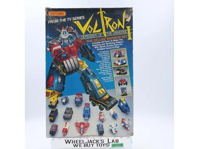 Voltron I Deluxe Warrior Set Complete Defender of the Universe 1985 Matchbox