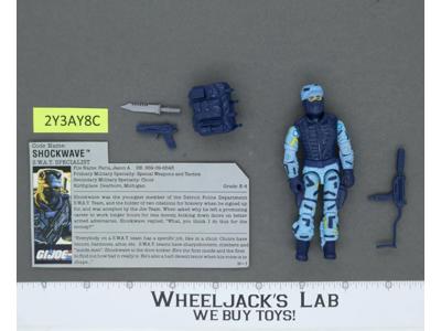 Shockwave V1 100% Complete G.I. Joe 1988 Hasbro Vintage Action Figure