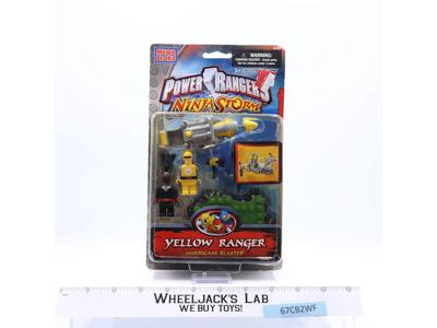 Yellow Ranger Hurricane Blaster Power Rangers Ninja Storm Mega Bloks #5702 MOSC