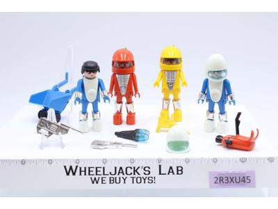 Playmo Space Astronauts Figures & Accessories Playmobil 1974 Vintage Figures