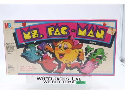 Ms. Pac-Man Board Game 1982 Milton Bradley Vintage NEW MISB SEALED