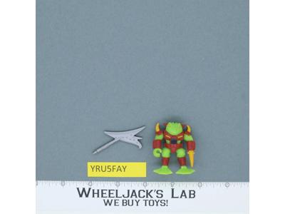 #7 Horny Toad Battle Beasts 100% Complete Action Figure Hasbro Vintage 1986