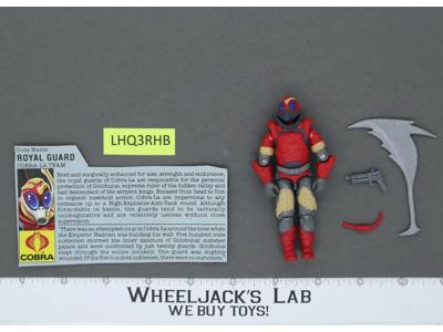 Royal Guard V1 100% Complete G.I. Joe 1987 Hasbro Vintage Action Figure