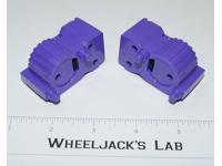 Trypticon Left & Right Brunt Tank Tread G1 Transformers Vintage Action Figure