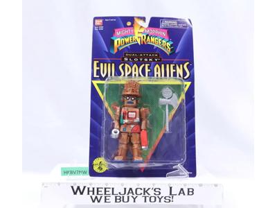 Dual-Attack Slotsky Evil Space Mighty Morphin Power Rangers 1995 Bandai MOSC