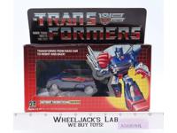 Skids 100% Complete W/ Box & Insert 1985 G1 Transformers UNUSED STICKERS