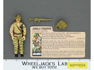 Recondo V1 100% Complete G.I. Joe 1984 Hasbro Vintage Action Figure
