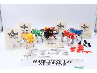 Lion Force 100% Complete Voltron Defender of the Universe 1984 Panosh Place WEP