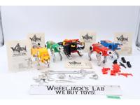 Lion Force 100% Complete Voltron Defender of the Universe 1984 Panosh Place WEP