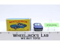 Iso Grifo 14 Lesney Matchbox Series 1960's Made In England BLUE Interior