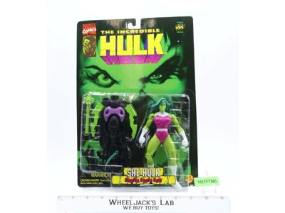 She Hulk The Incredible Hulk Marvel Comics 1996 Toy Biz NEW MOSC Action Figure