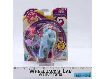 Crystal Empire Rainbow Dash W/DVD My Little Pony MLP 2012 Hasbro NEW SEALED