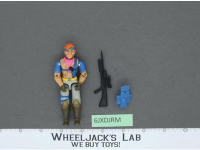 Zandar V1 100% Complete G.I. Joe 1986 Hasbro Vintage Action Figure