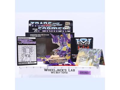 Blitzwing 100% Complete W/BOX 1985 Vintage G1 Transformers Hasbro Action Figure