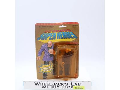 Lex Luthor Power Punch W/Card & Bubble Complete DC Comic Super Heroes Toy Biz