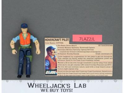 Cutter V1 100% Complete G.I. Joe 1984 Hasbro Vintage Action Figure