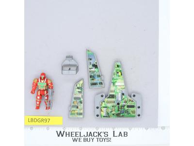 Debugg Super-Sleuth Computer Warriors 100% Complete 1989 Mattel Action Figure