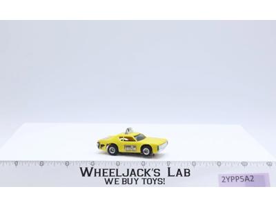 Aurora AFX Matador Taxi Cab Yellow HO Slot Car Vintage 1970's No. 1939